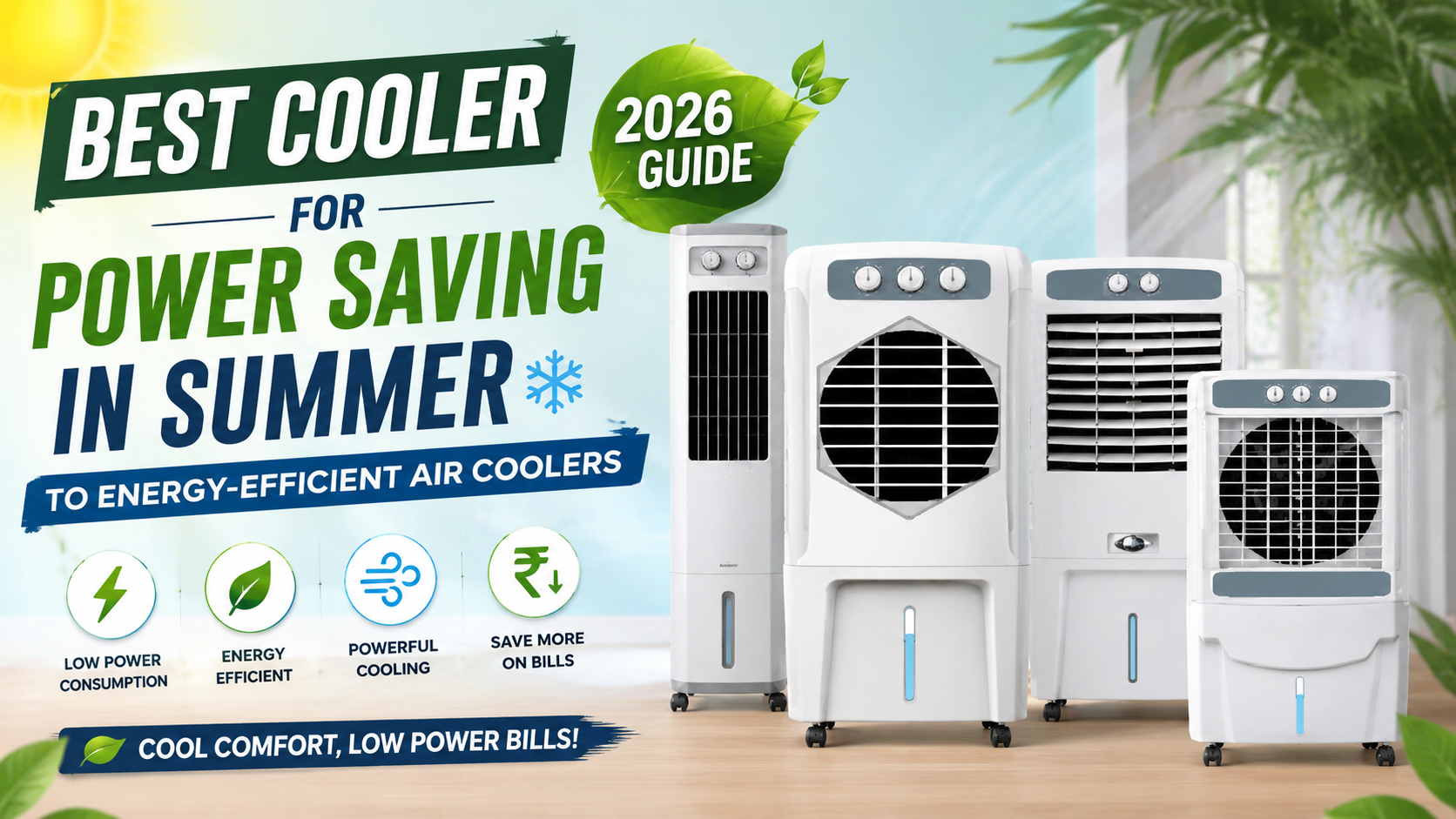 Best Cooler for Power Saving in Summer