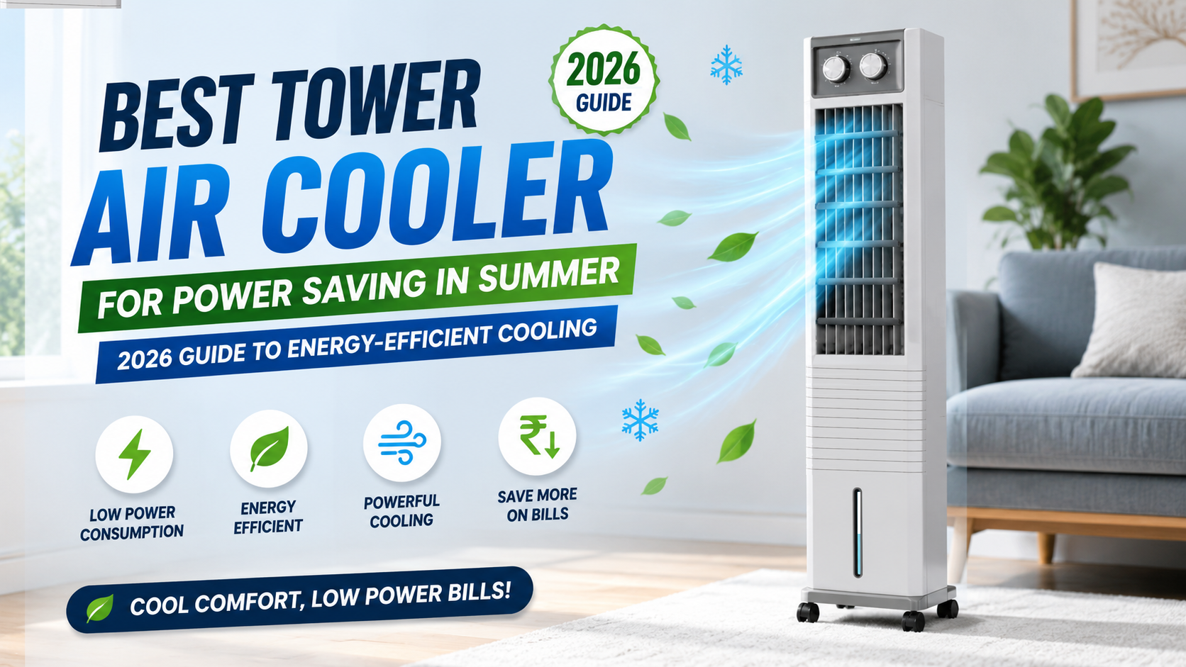 Best Cooler for Power Saving in Summer 